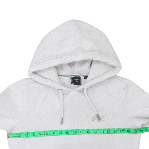 Womens UK Size 10 Superdry Grey Pullover Hoodie