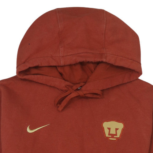 Mens UK Size S Nike Brown Pullover Hoodie