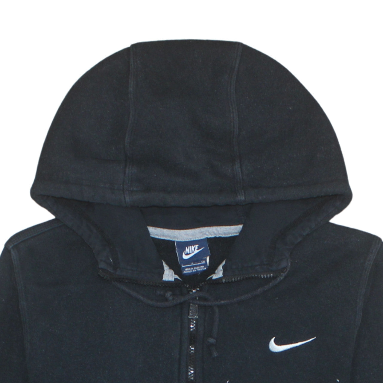 Mens UK Size S Nike Black Full Zip Hoodie
