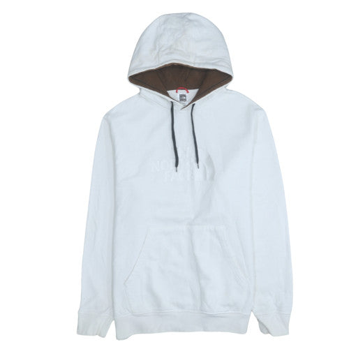 Mens UK Size XL The North Face White Pullover Hoodie