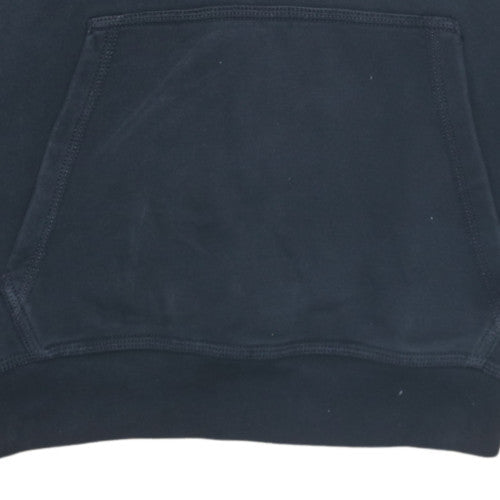 Mens UK Size L Nike Black Pullover Hoodie
