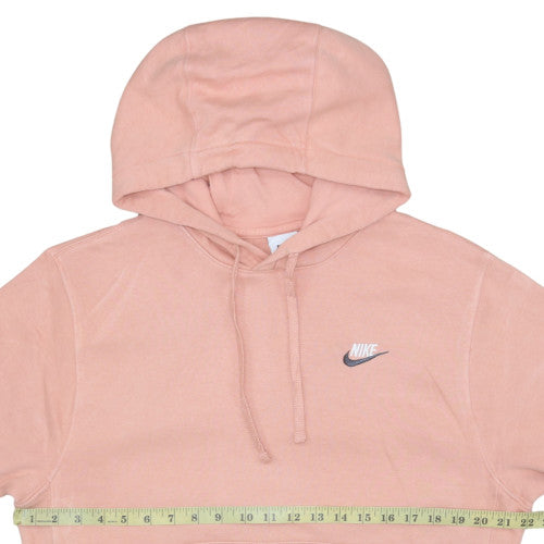 Womens UK Size S Nike Pink Pullover Hoodie