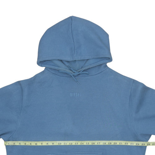 Mens UK Size L Diesel Blue Pullover Hoodie