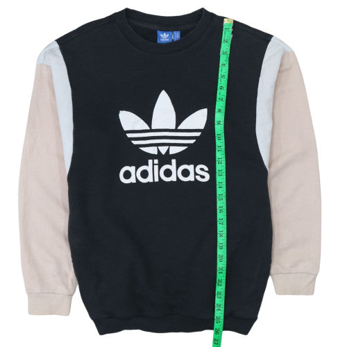 Womens UK Size XS adidas Black Pullover Sweatshirt