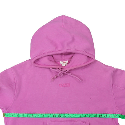 Womens UK Size S Levi's Pink Pullover Hoodie