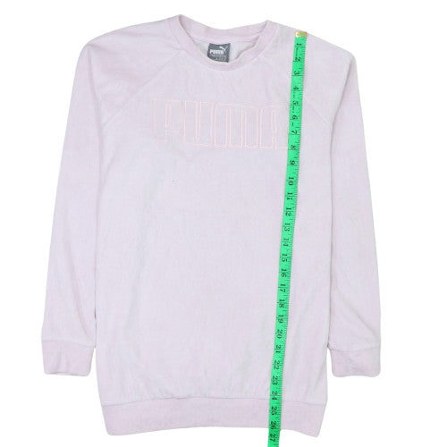 Womens UK Size 10 PUMA Pink Pullover Sweatshirt