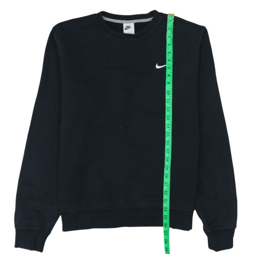 Womens UK Size L Nike Black Pullover Sweatshirt