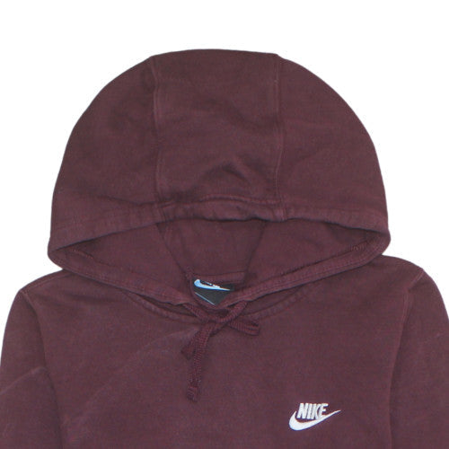 Mens UK Size XS Nike Brown Pullover Hoodie