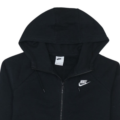 Mens UK Size S Nike Black Full Zip Hoodie