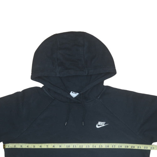 Womens UK Size L Nike Black Pullover Hoodie