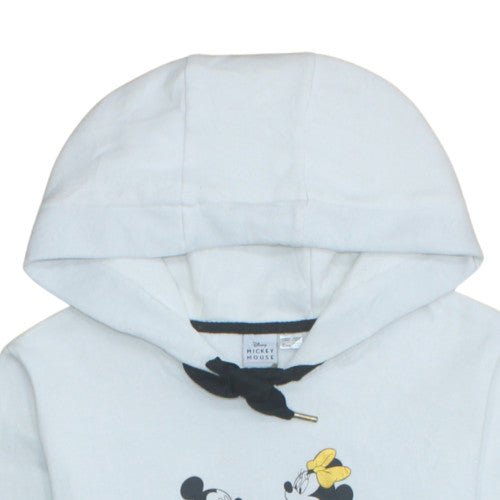 Womens UK Size L Disney White Pullover Hoodie