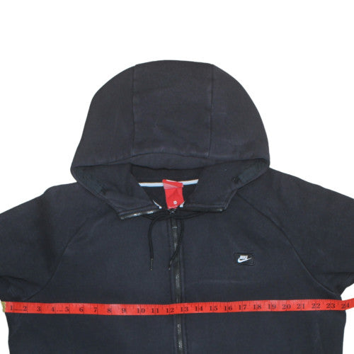 Mens UK Size XL Nike Black Full Zip Hoodie