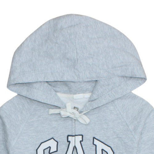 Womens UK Size XS Gap Grey Full Zip Hoodie