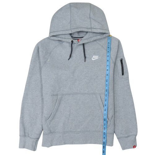 Mens UK Size S Nike Grey Pullover Hoodie