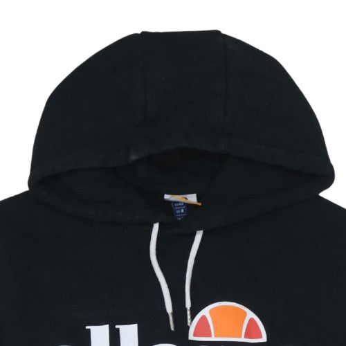 Womens UK Size 12 Ellesse Black Pullover Hoodie