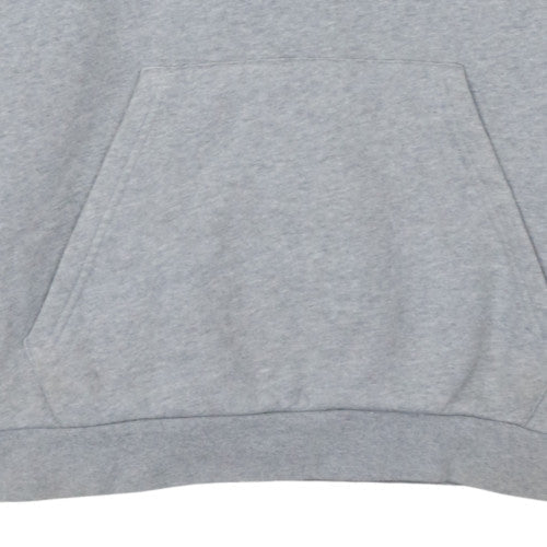 Mens UK Size L adidas Grey Pullover Hoodie