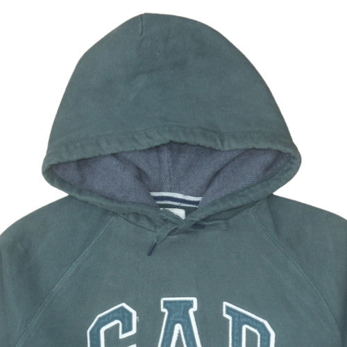 Mens UK Size M Gap Green Pullover Hoodie