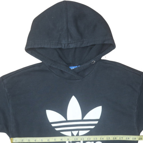 Womens UK Size XS adidas Black Pullover Hoodie