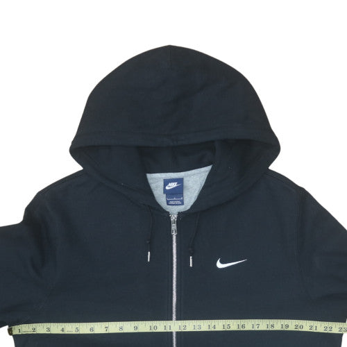 Mens UK Size L Nike Black Full Zip Hoodie