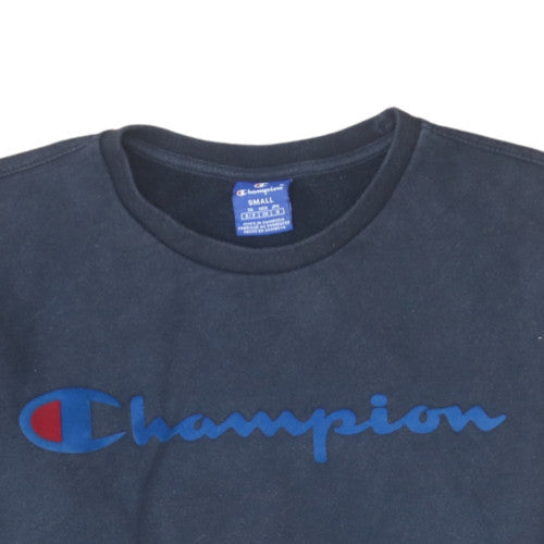 Mens UK Size S Champion Blue Pullover Sweatshirt