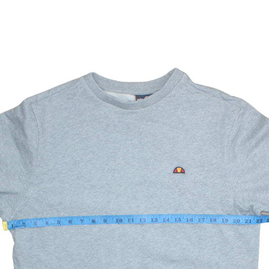 Mens UK Size M ellesse Grey Pullover Sweatshirt