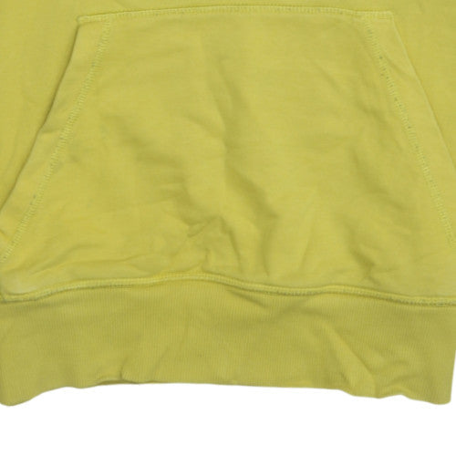 Mens UK Size S Calvin Klein Jeans Yellow Pullover Hoodie