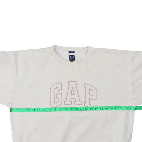 Womens UK Size S GAP Ivory Pullover Sweatshirt