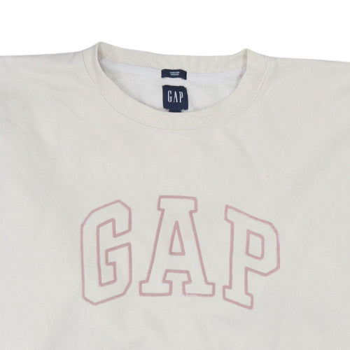 Womens UK Size S GAP Ivory Pullover Sweatshirt