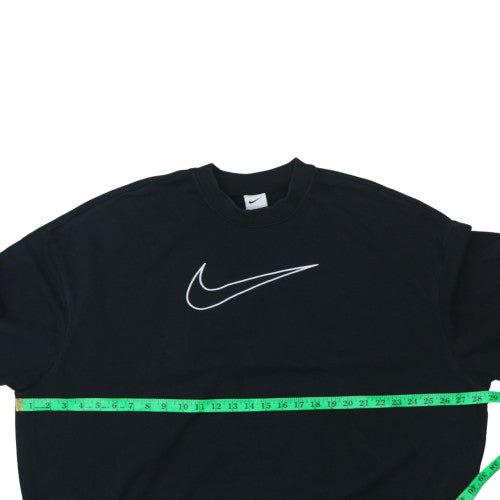 Womens UK Size XL Nike Black Pullover Sweatshirt