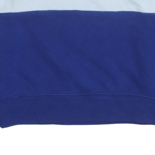 Mens UK Size S Nike Blue Pullover Sweatshirt