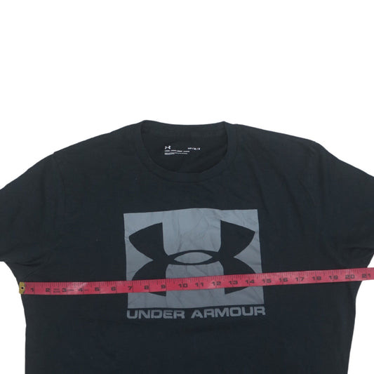 Under Armour Men Black M Short Sleeve Graphic Sports T-Shirt