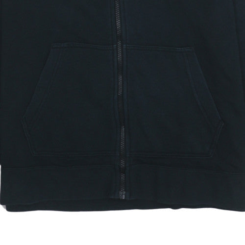 Womens UK Size L Nike Black Full Zip Hoodie