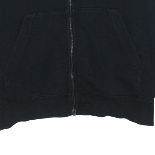 Mens UK Size M Nike Black Full Zip Hoodie