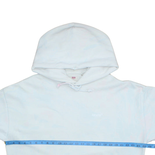 Womens UK Size M Levi's Blue Pullover Hoodie