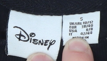 Womens UK Size 10/12 Disney Black Pullover Sweatshirt