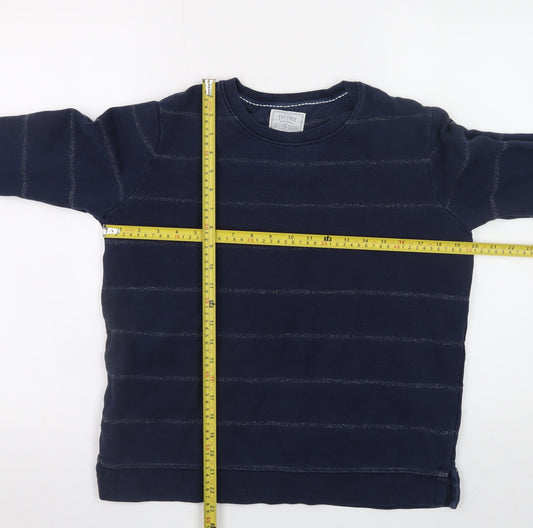 Womens UK Size S Fat Face Blue Pullover Sweatshirt