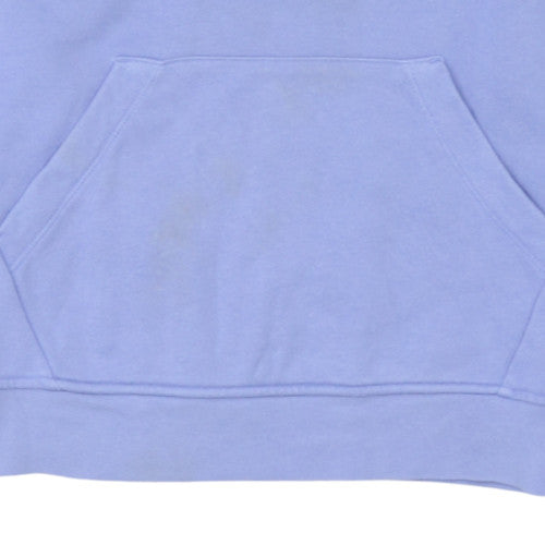 Womens UK Size S Calvin Klein Blue Pullover Hoodie