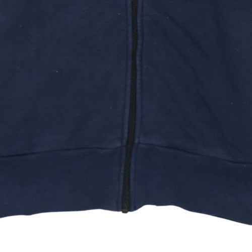 Additional view of Nike boys’ blue full zip fleece hoodie -, size 10-11, years regular fit