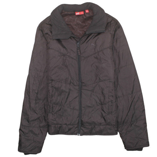 Additional front view of Puma Women's Brown, size 10, Lightweight Full Zip Active Jacket