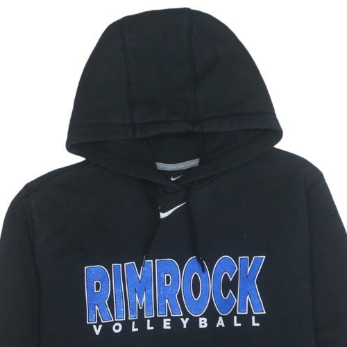 Mens UK Size 2XL Nike Black Pullover Hoodie