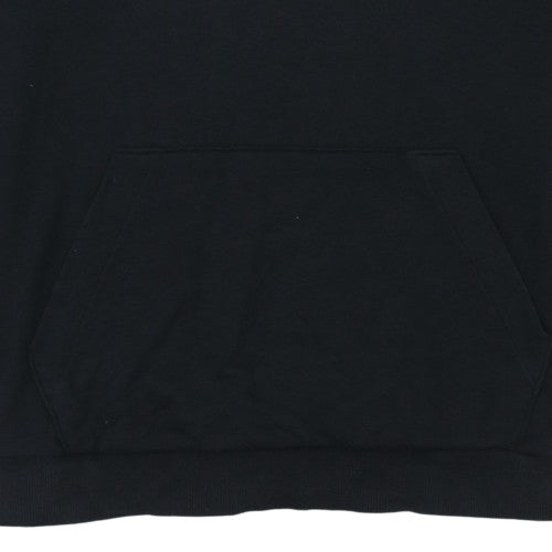 Mens UK Size M Adidas Black Pullover Hoodie