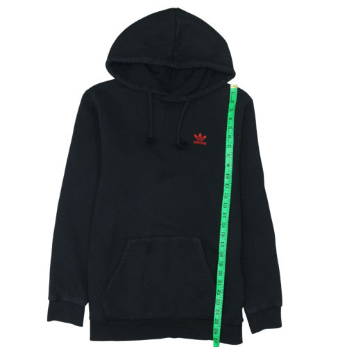 Mens UK Size S adidas Black Pullover Hoodie