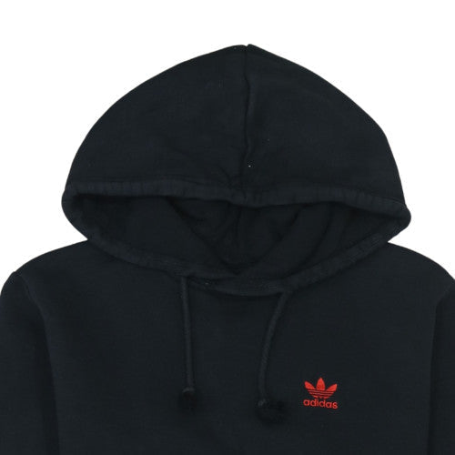 Mens UK Size S adidas Black Pullover Hoodie