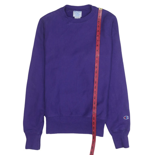 Mens UK Size XS Champion Purple Pullover Sweatshirt