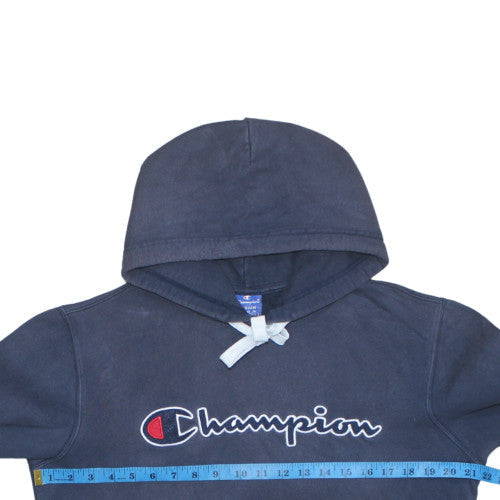 Mens UK Size M Champion Blue Pullover Hoodie