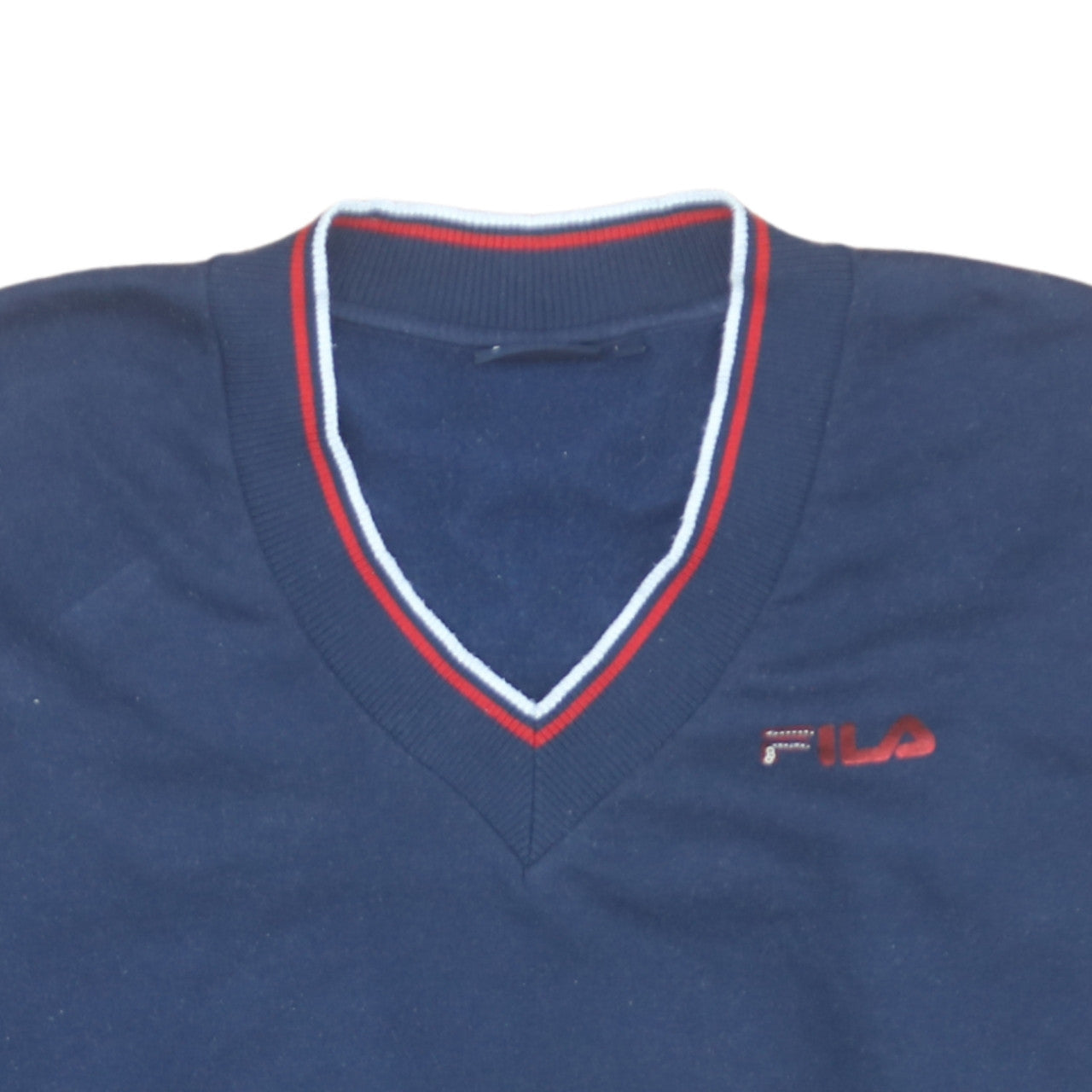 Mens UK Size M FILA Blue Pullover Sweatshirt