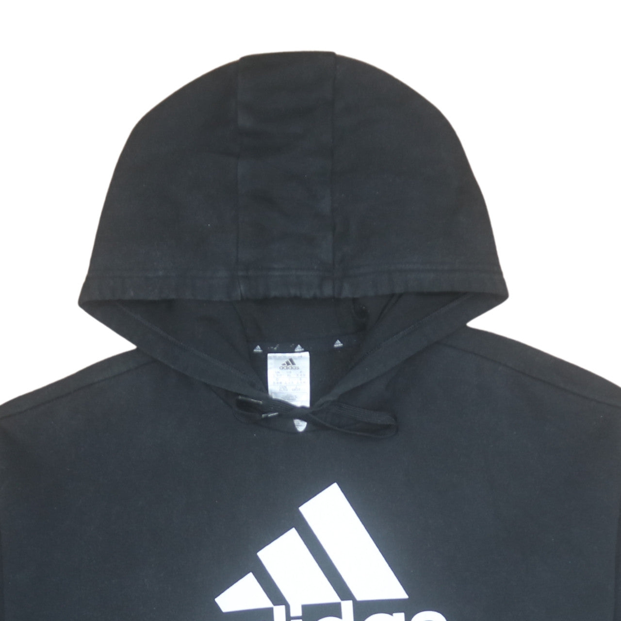 Mens UK Size M adidas Black Pullover Hoodie