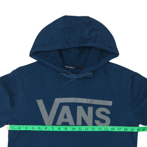 Mens UK Size S Vans Blue Pullover Hoodie