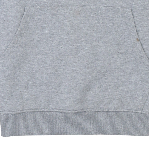 Mens UK Size S The North Face Grey Pullover Hoodie