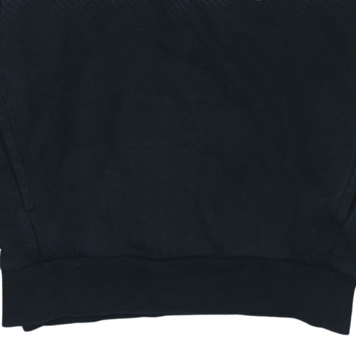 Mens UK Size M Puma Black Pullover Hoodie